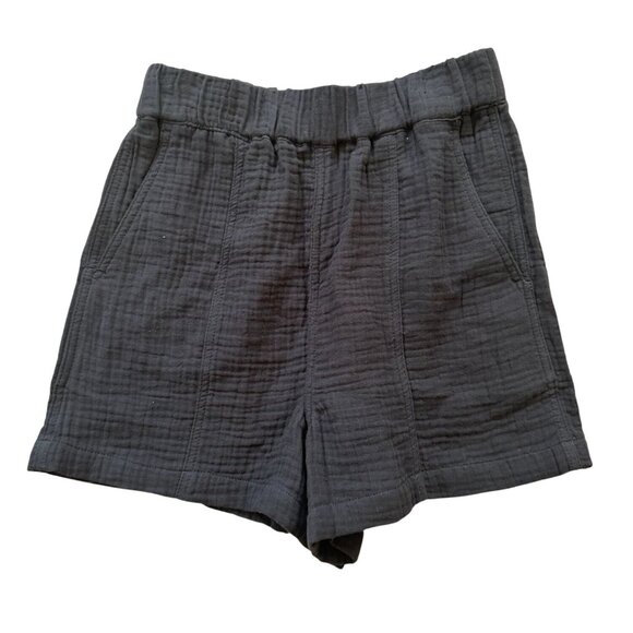 MADEWELL Gray Cotton Blend High Rise Shorts Sz XS NEW with tags - Picture 1 of 4